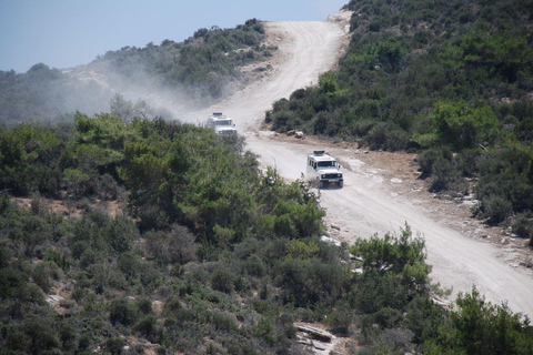Paphos :Akamas Jeep Safari with cruise to the Blue Lagoon