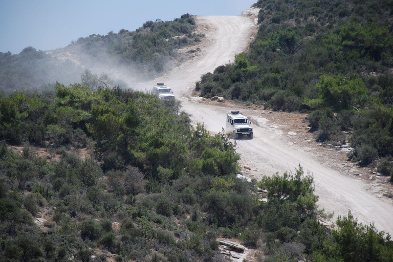 Paphos :Akamas Jeep Safari with cruise to the Blue Lagoon