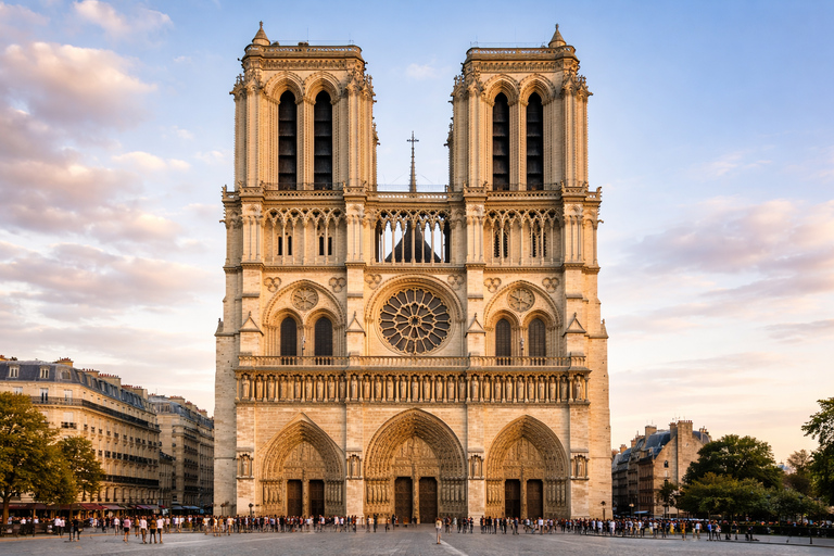 Paris: Notre-Dame Guided Tour with Flexible Options Private Notre-Dame Interior &Exterior Guided Tour (Max 5pax)