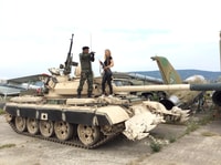 T-55 Tank Driving Heavy Metal Experience - Housity