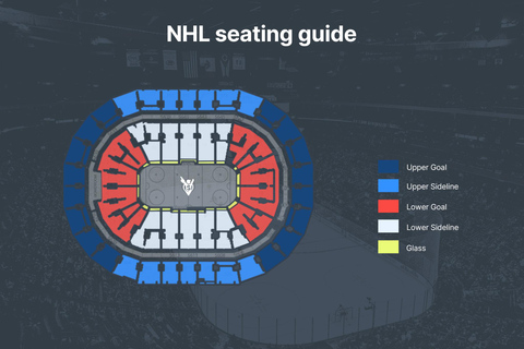 Las Vegas: Vegas Golden Knights Ice Hockey Game Ticket Lower Sideline