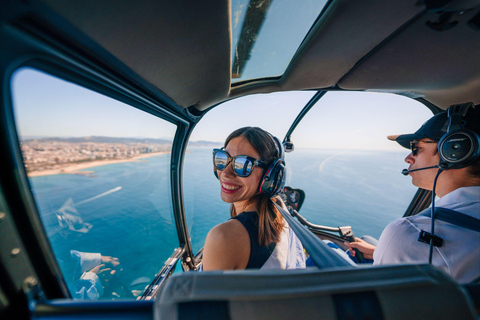 Barcelona and Montserrat Helicopter Flight