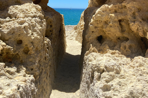 Von Faro aus: Benagil-Höhlen-Abenteuer-Tour und mehrVon Faro aus: Abenteuertour zur Benagil-Höhle