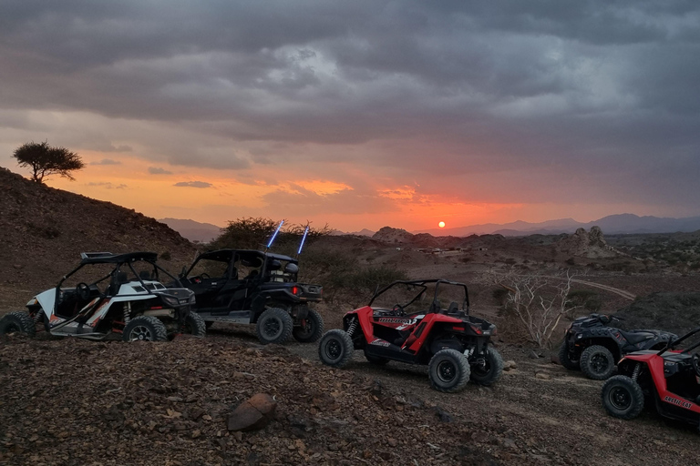 Z Muscat 1 godzina: Przygoda ATV z własnym napędem w Wadi Al RakWadi Al Rak Adventure: Odkryj naturę Omanu na quadzie