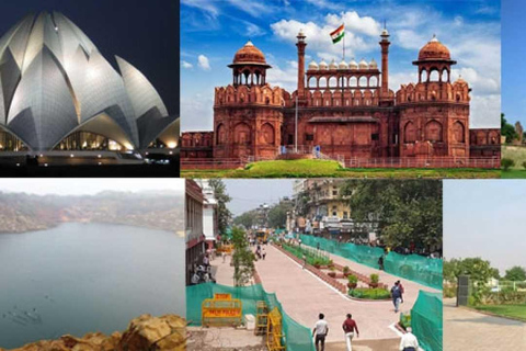 Delhi Tour Guide and Cab for 1 Day