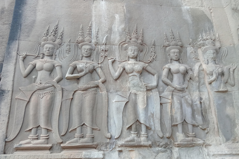 Siem Reap: Angkor 1 day with Russian-speaking guide