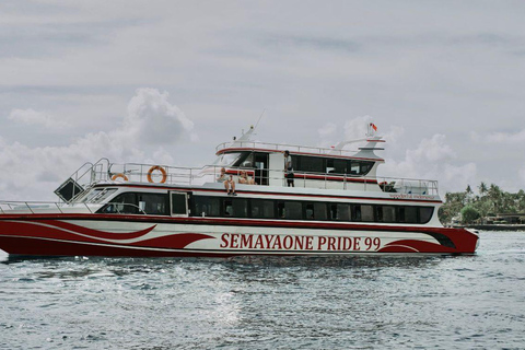 FASTFERRY : Nusa Penida - Sanur - Padang Bai - Kusamba - GiliFerry rapide Padang Bai à Bangsal / Lombok