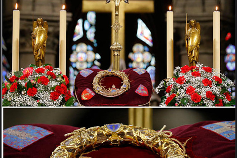 Notre Dame Interior and Exterior Guided Tour with Relics
