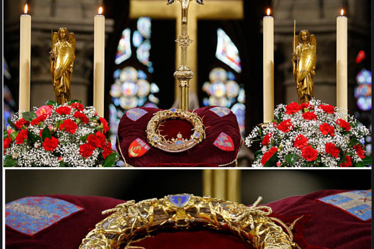 Notre Dame Interior and Exterior Guided Tour with Relics