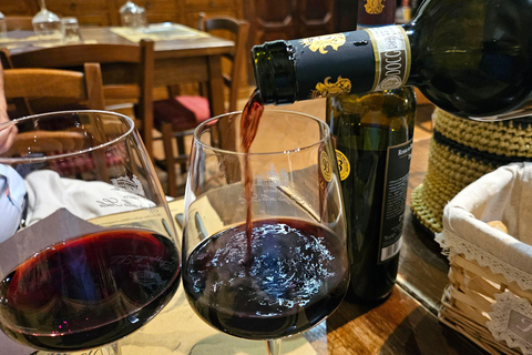 From Rome: Tuscany, Montepulciano Tour with Wine & Lunch English Tour Option