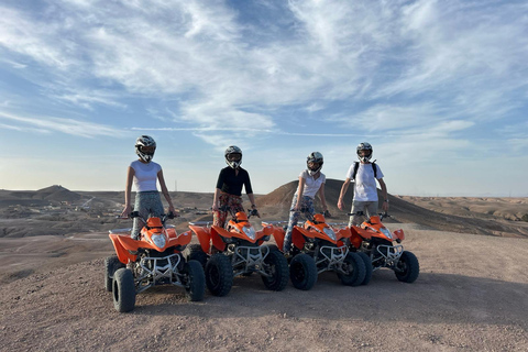 Von Marrakech aus: ATV Quad Bike Tour in der Agafay WüsteVon Marrakech aus: ATV-Quadbike-Touren in der Agafay-Wüste