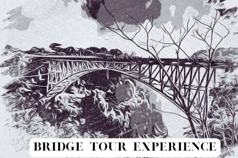 Wodospady Wiktorii: Wodospady i historyczny mostWodospady Wiktorii: Bridge Experience otwarty koniec Look Out Cafe