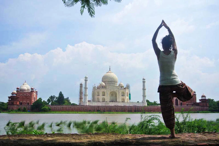 Yogaklasser med Taj Mahal-tur