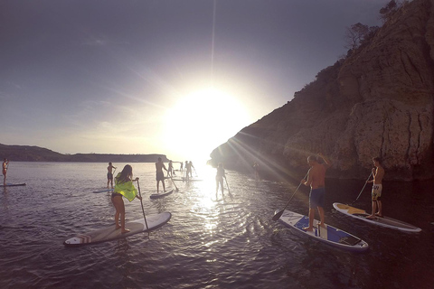 WYCIECZKA PADDLE SURFINGOWA O ZACHODZIE SŁOŃCA W NAJLEPSZYCH MAGICZNYCH MIEJSCACH