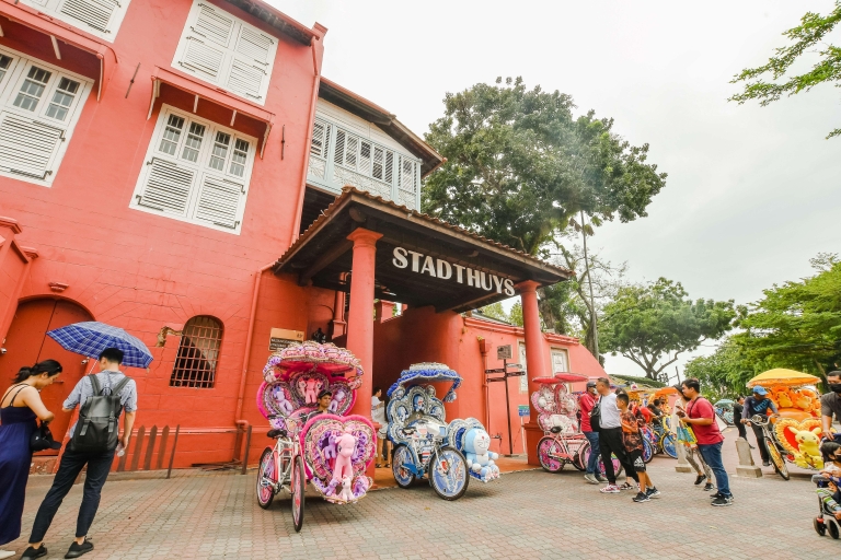 From KL: Malacca Night Tour with River Cruise & Trishaw Ride Malacca Night Tour with River Cruise & Trishaw Ride