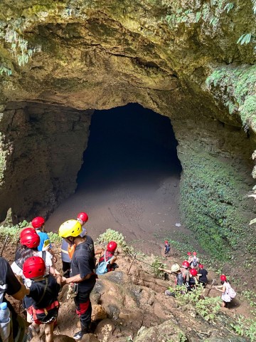 Jomblang cave and timang beach tour