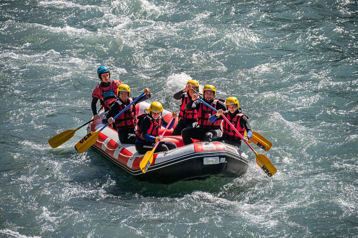 Haute-Savoie: introductory rafting trip and aperitif
