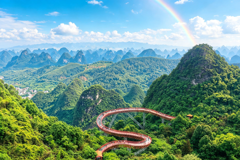 Ruyi Peak Entry Ticket with Cable Car and glass skywalk