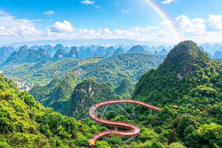 Ruyi Peak Entry Ticket with Cable Car and glass skywalk