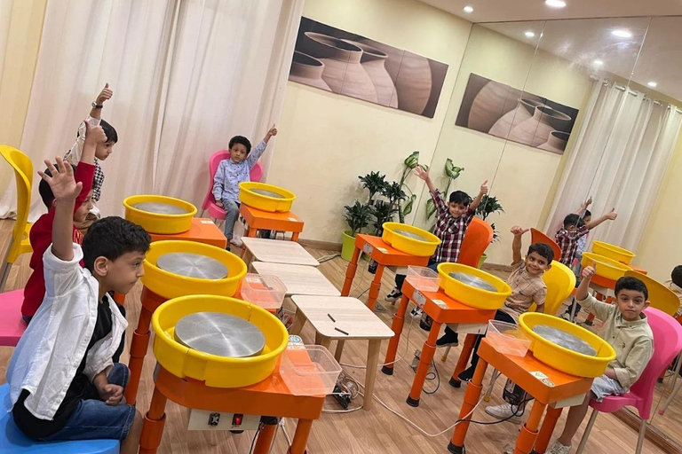 Jeddah Pottery Workshop with Coffee and Dates Craft Your Own Clay Masterpiece the Saudi Traditional Way