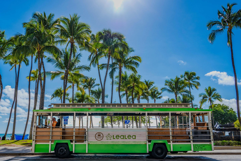 LeaLea Trolley 7 Line + Waikiki Trolley Pink Line 7 day Pass