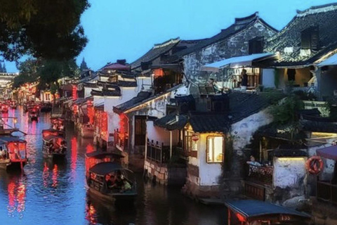 Shanghai: Xitang Night Water Town & Paddleboard Trip