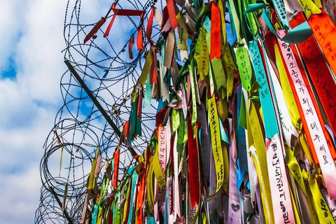 Seoul: DMZ Tour with Banpo Bridge Sunset & waterfall Café