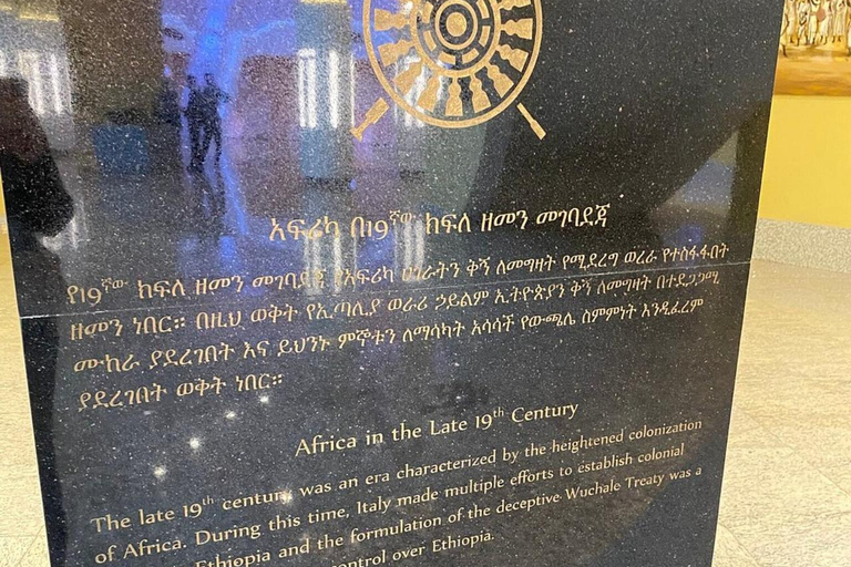 Addis Ababa: Adwa 00Km Museum guided tour