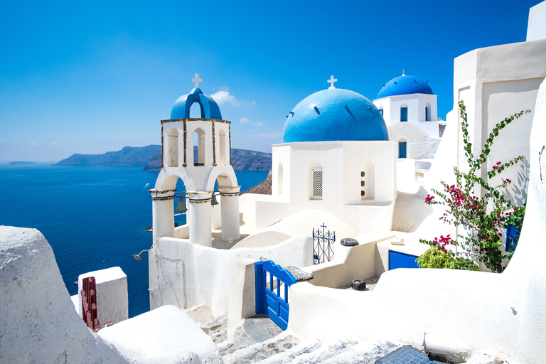 Heraklion: Santorini Day Trip with Boat Transfer &amp; Oia VisitFrom Heraklion Port: Full-Day Trip to Santorini