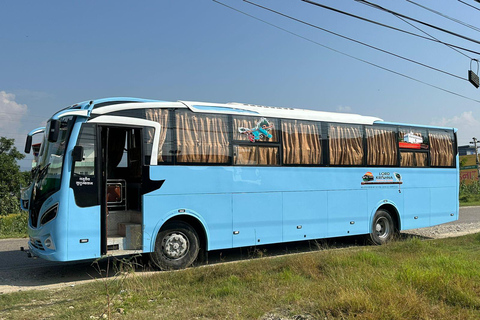 Kathmandu: VIP Bus Ticket to Lumbini by Lord Krishna BusLumbini Kathmandu VIP Sofa Bus AC Luxury