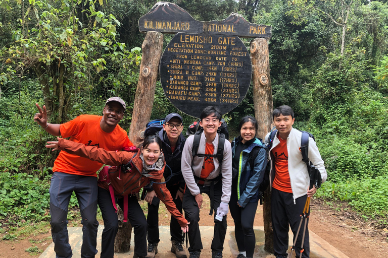 Mount Kilimanjaro: 7 Days Hike Lemosho Route Private Kilimanjaro Climbing 7 Days Lemosho Route