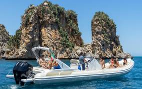 Palermo: Mondello Beach and Caves Boat Tour