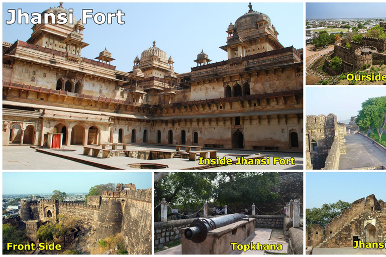 5-Day Trip to Khajuraho, Orchha, Gwalior & Jhansi from Delhi Private Transport + English Guide + 3 Star Accommodation.