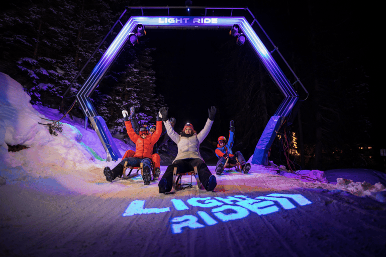 From Zurich: Alpine Mario Kart Light Ride — Snow & Stars