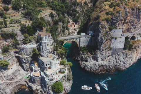 From Positano/Praiano: Amalfi Coast & Caves Speedboat Tour Amalfi Coast Speed Tour