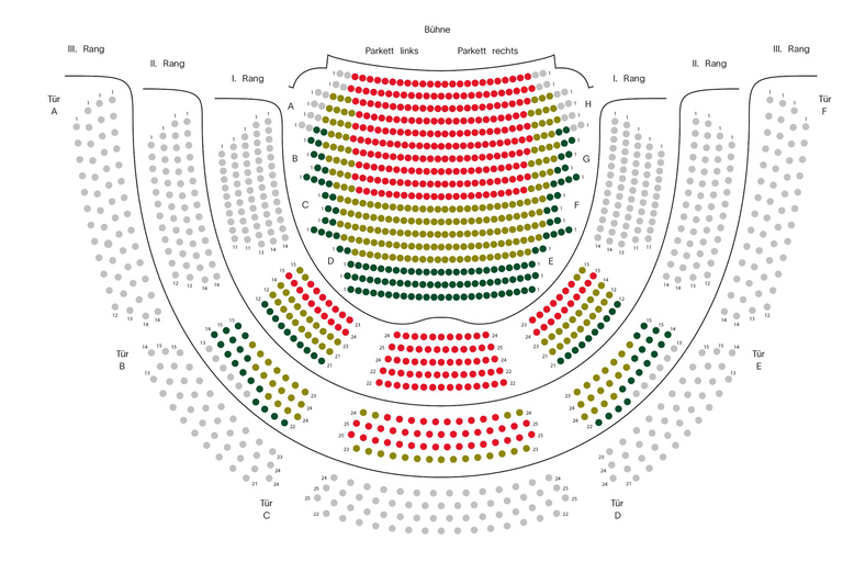 Berlin: Staatsoper Unter den Linden Opera Ticket Symphoniekonzert - Category 2 Seating