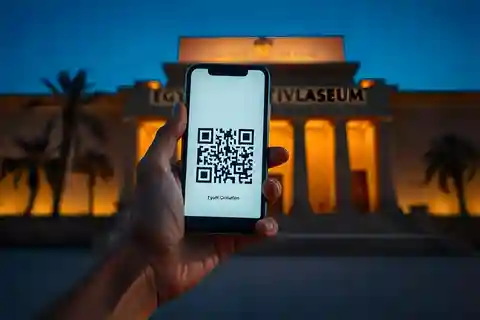 Ingresso QR sem fila para o Museu Nacional do Egito