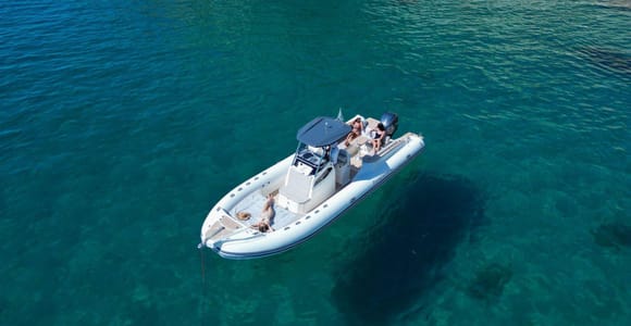 Cagliari: three-hour dinghy tour in the Gulf of Angeles