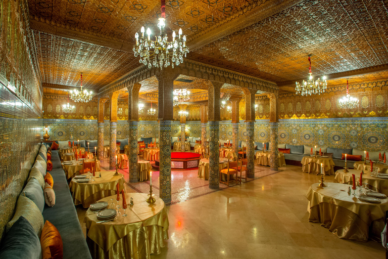 Marrakech: Cena spettacolo al ristorante Dar EssalamMenu 1