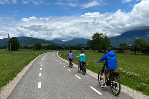 From Bled: Self-Guided E-Bike Tour to Vintgar Gorge