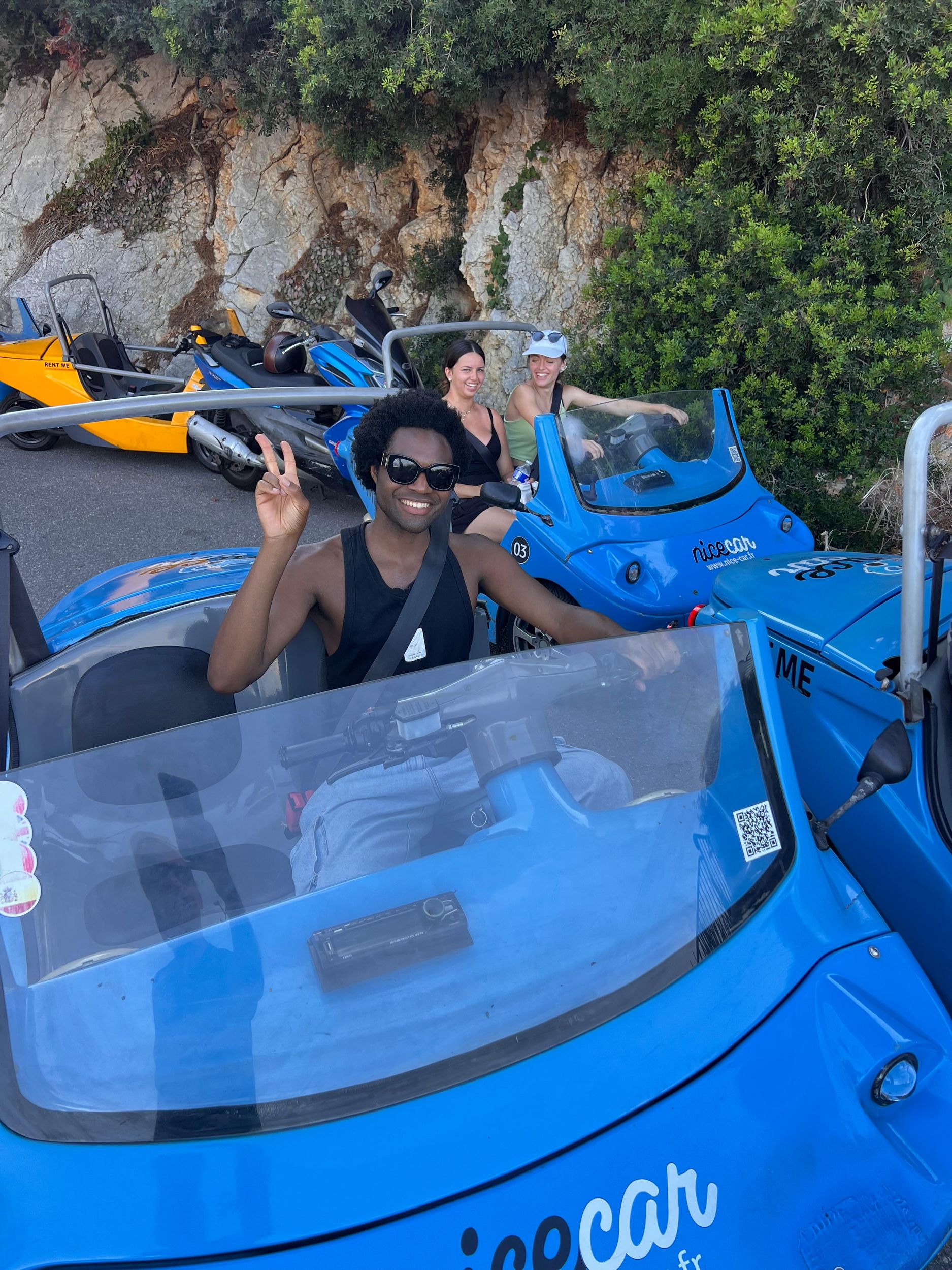 Nizza: Panorama-Führung an der Côte d'Azur im offenen Elektroauto