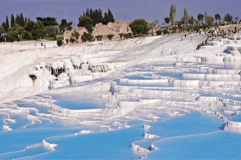 From Marmaris: Pamukkale & Hierapolis Guided Day Trip Pamukkale Entry Excluded