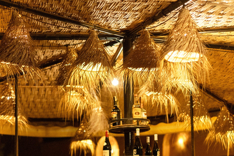 Agadir: Moroccan Wine Tasting Experience with Gourmet Bites Wine tasting and Moroccan food tasting, Gnawa music, with transportation