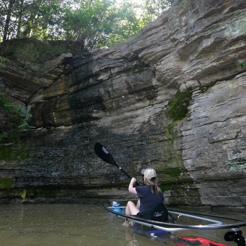 Visit Old Hickory Lake Guided Clear Kayak Tour in Gallatin, Tennessee