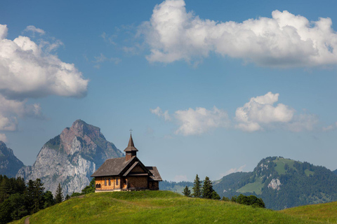Luzern: Ausflug steilste Bahn der Welt / Aussichtspunkt Fronalpstock Stoos