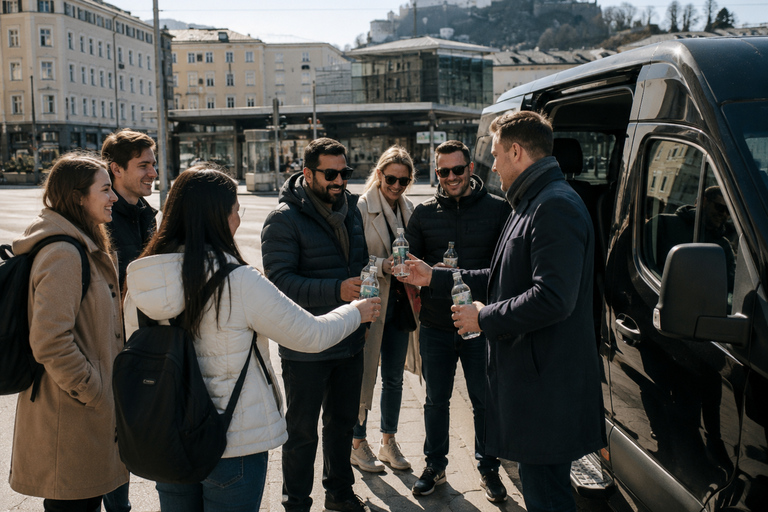 Salzburg: Private Hallstatt Half-Day Tour with Pickup