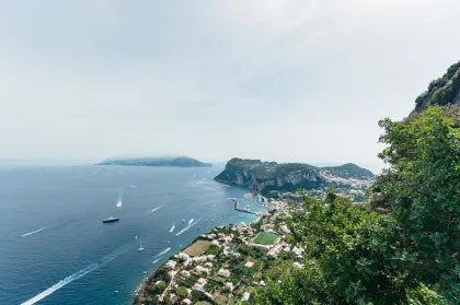 Von Sorrento aus: Küste und Capri Bootsfahrt mit Limoncello