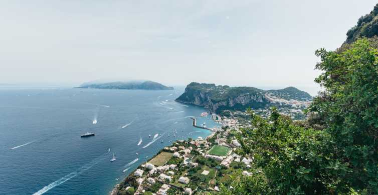 Ze Sorrenta: Výlet lodí po pobřeží a Capri s limoncellem