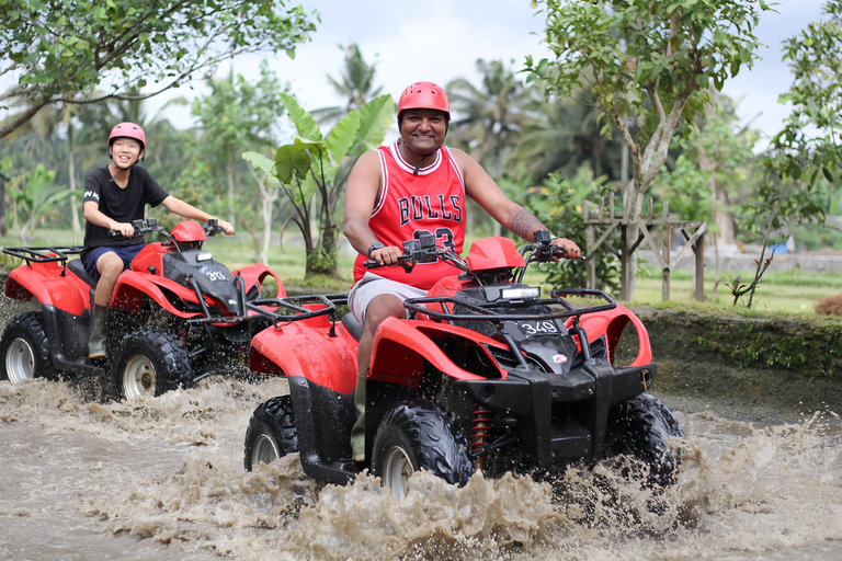 Ubud: ATV Quad Bike and Ayung Rafting with Lunch & Transfer Tandem ATV Quad Bike and Ayung Rafting with Pick Up & Drop