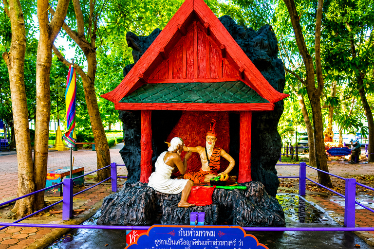 Bangkok: Giant Buddha & Ayutthaya Afterlife Tour Round Trip Transportation & Guide